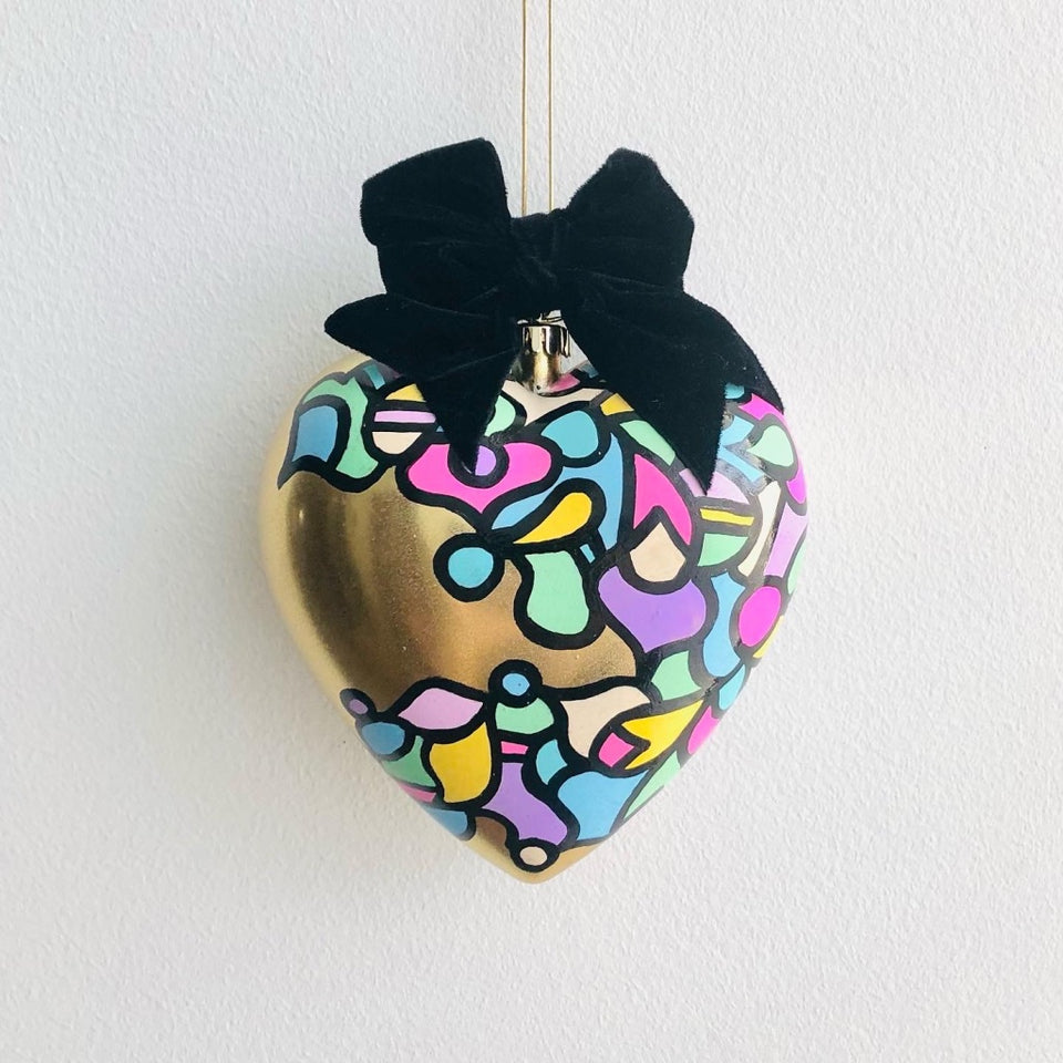 Heart Ornament - Pastel